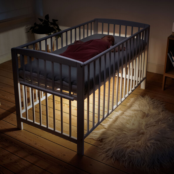 Glow underbed lighting