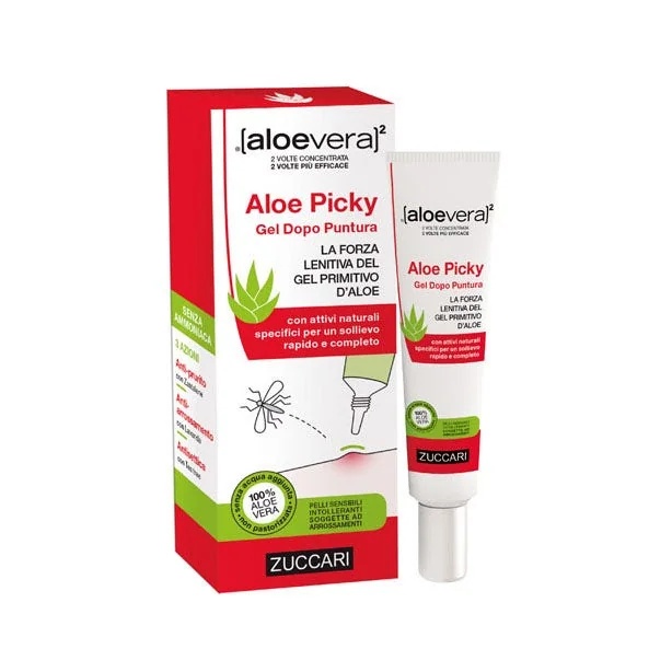 ZUCCARI Aloe Vera2 Aloe Picky 12ml Remédio para picadas de insetos