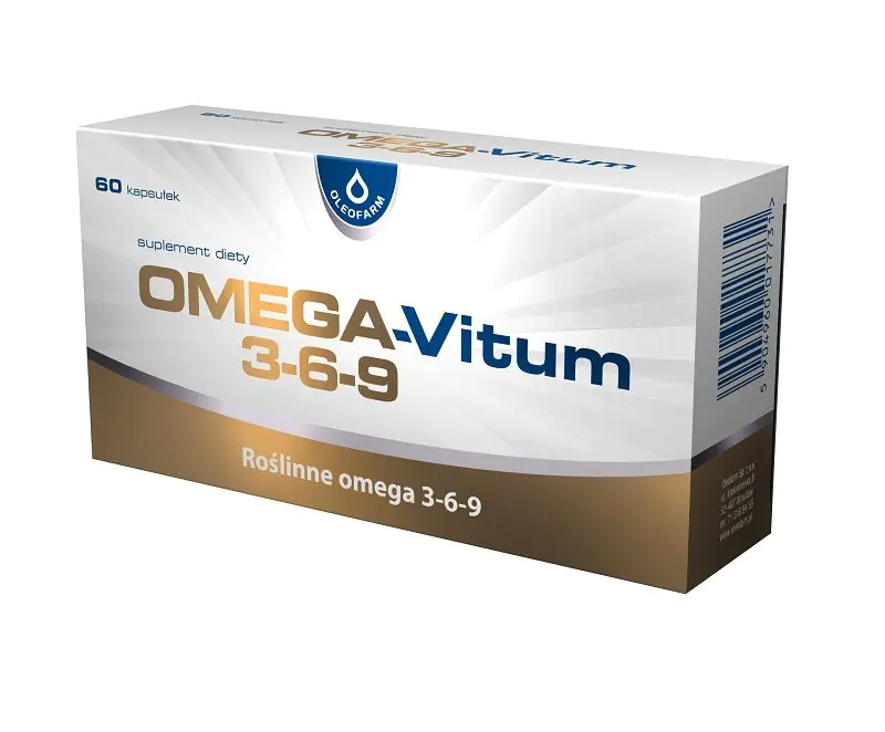 Omega-Vitum 3-6-9, Roślinne Omega-3-6-9, Kapsułki