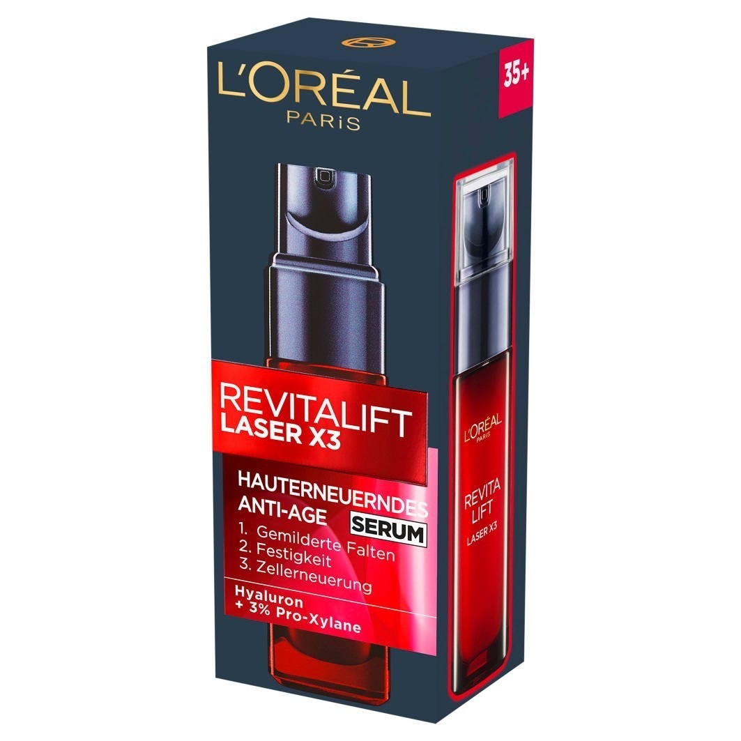 L'Oréal Paris Serum protiv starenja Revitalift Revitalift Laser X3 Serum protiv starenja - 30 ml