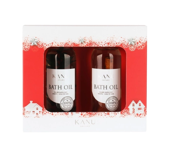 Kanu Nature Merry Christmas zestaw olejków do kąpieli 2x100ml