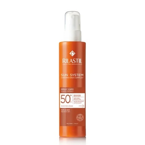 RILASTIL Rilastil Sun System Spray Vapo SPF50+ 200 ml Emulsion mit hohem Sonnenschutz