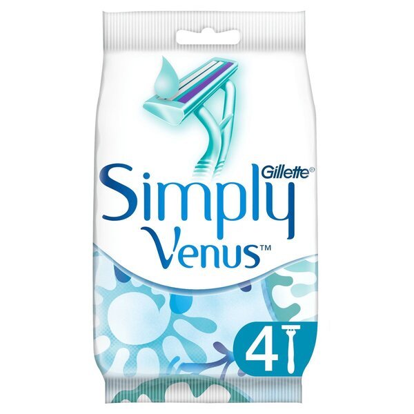 Gillette Simply Venus 2 vienreizlietojamie skuvekļi<br>4 gabali