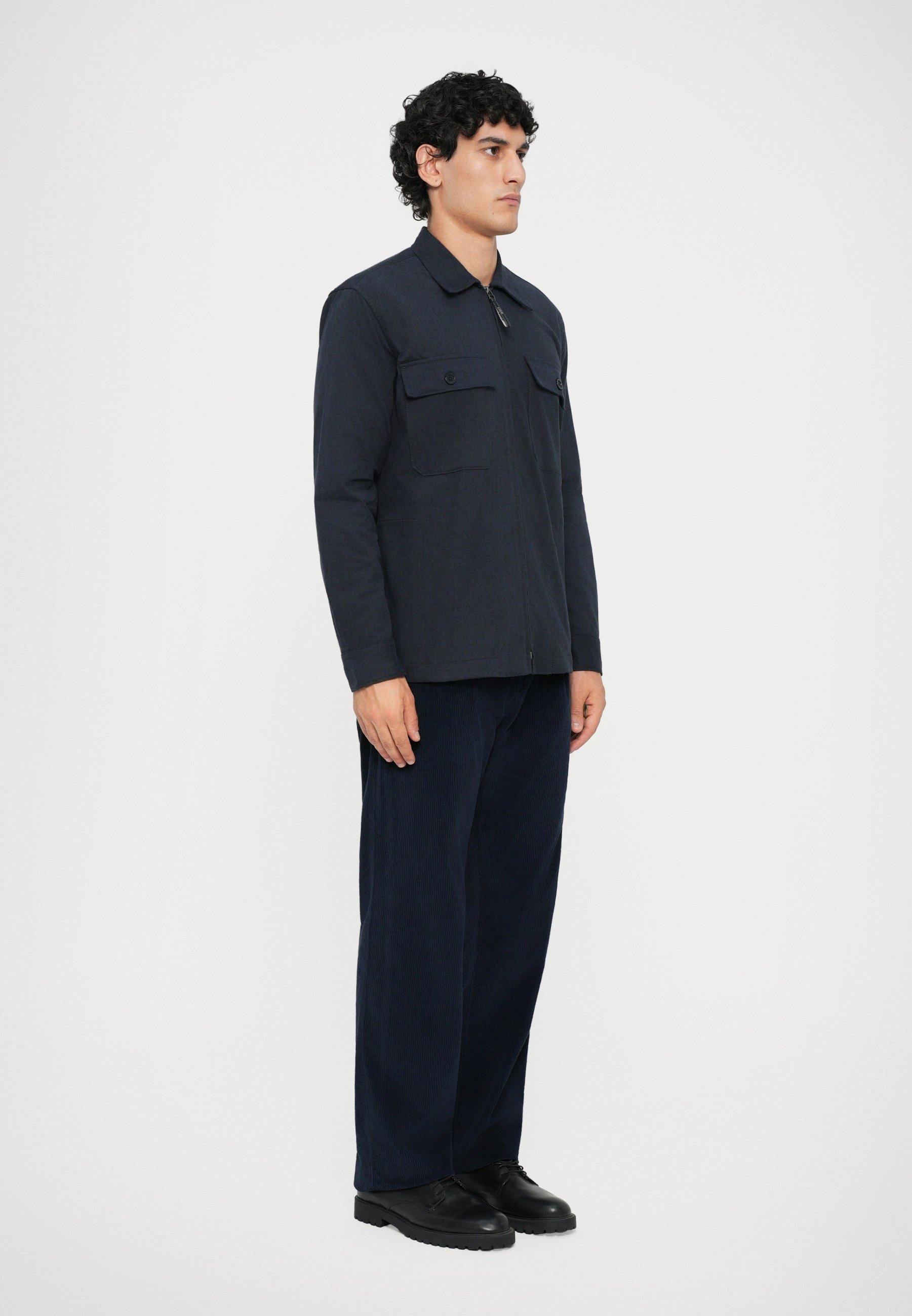 120% Lino HERENJACKET - Zomerjas - middernacht