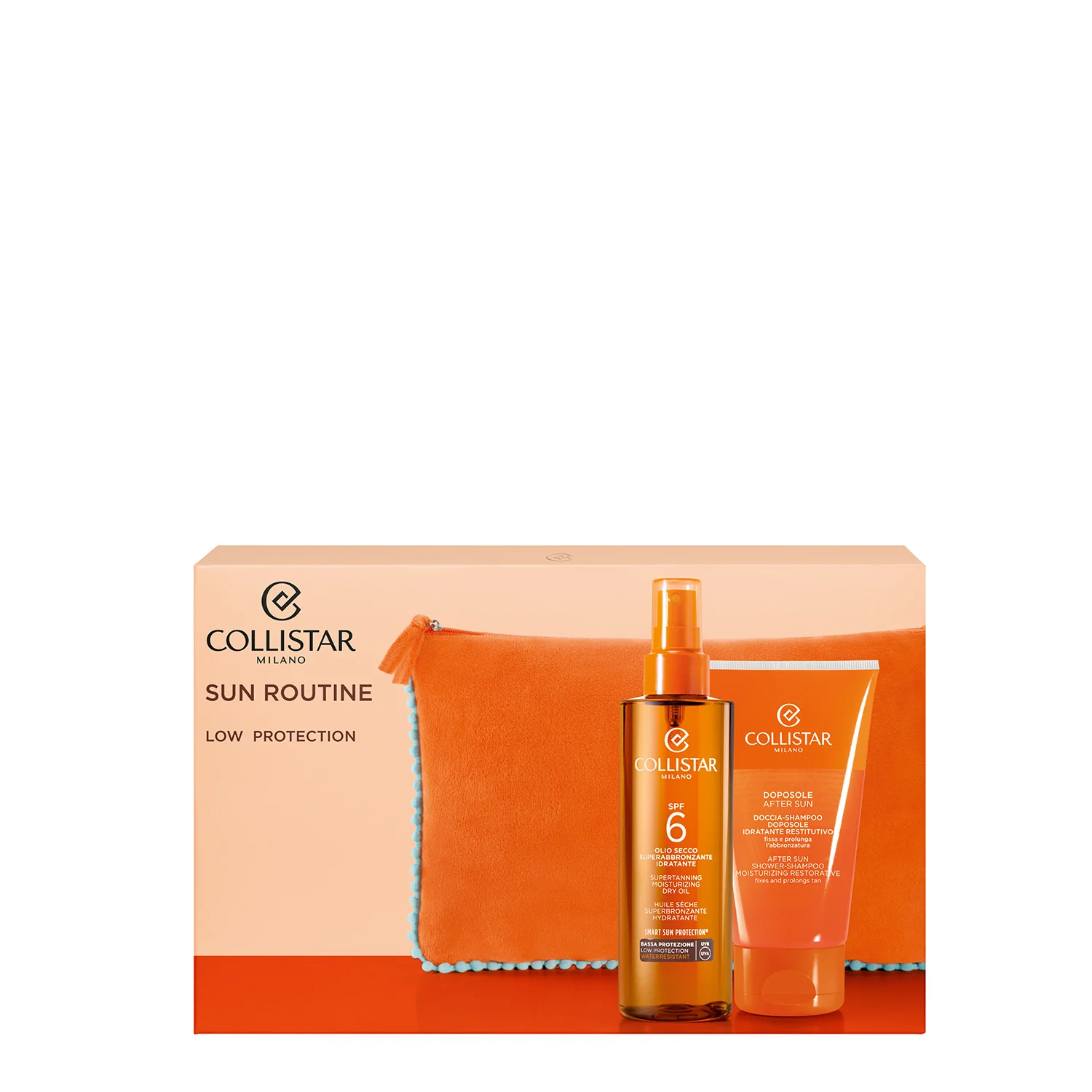Abbronzatura Cofanetto Olio Secco Superabbronzante Idratante SPF6 - Cofanetto Solare, Coffret Solare