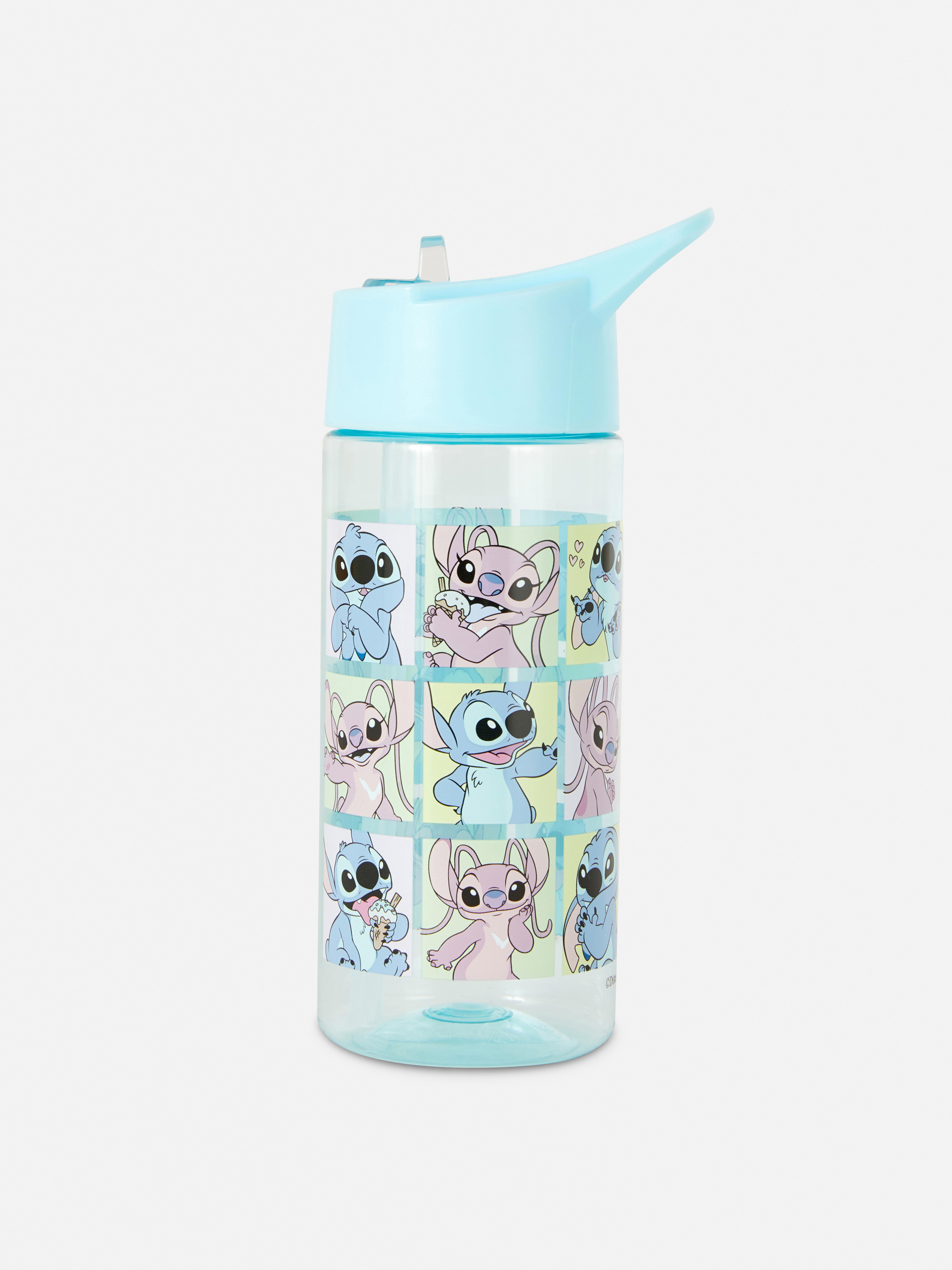 Sticlă de apă Disney Stitch O sticlă de apă cu pai, mâner și design Stitch