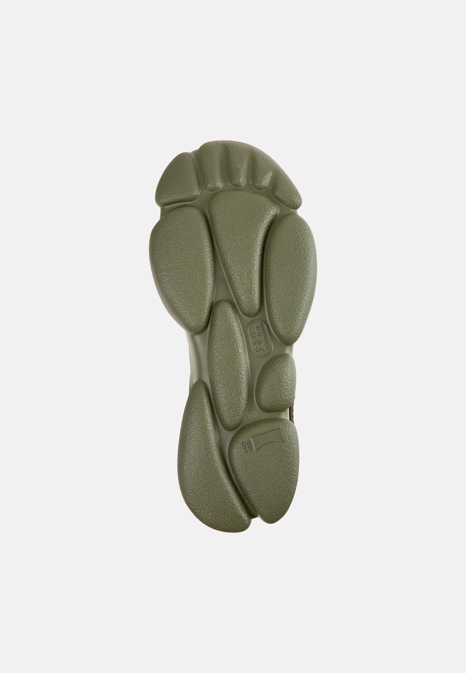 Baskets Camper Trainers - vert foncé