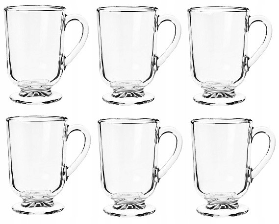 KADAX Szklanki z uchem 300 ml, 6 szt.