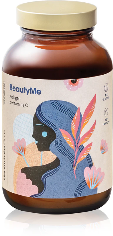 Suplemento alimentar em pó de colágeno Health Labs Care BeautyMe