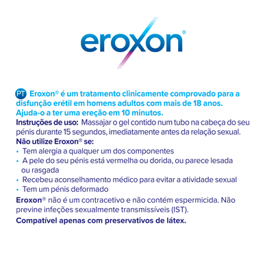Eroxon-geeli erektiohäiriöihin Eroxon 4 yksikköä 4 yksikköä