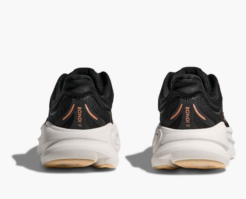 HOKA Bondi 9 Zwart / Roségoud