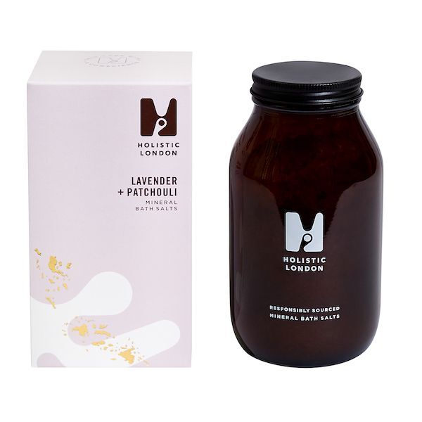 Sais de Banho Holistic London Lavanda + Patchouli 400g