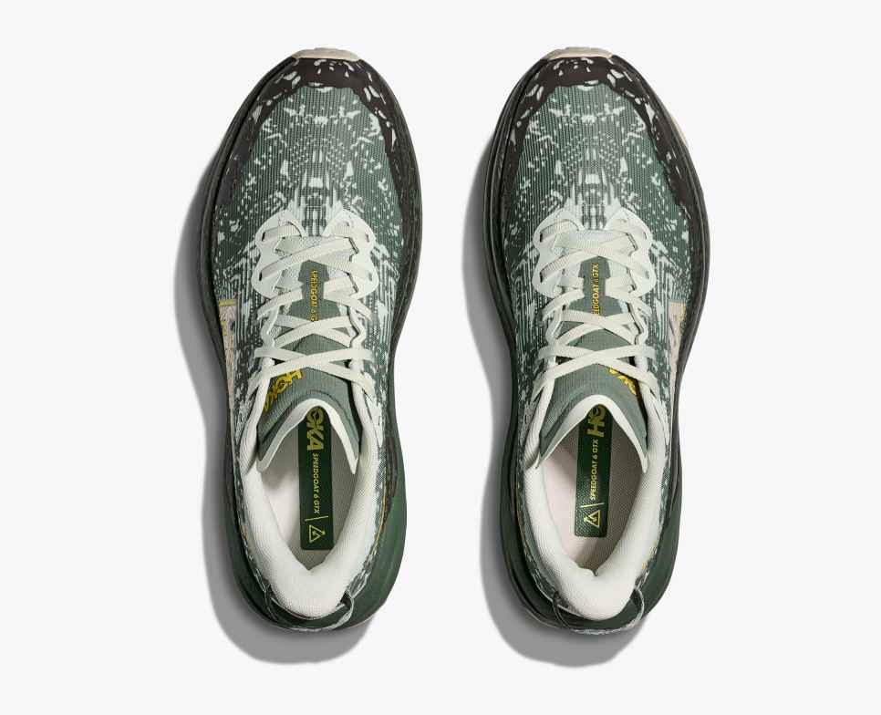 HOKA Speedgoat 6 GORE-TEX Zeeglas / Varen