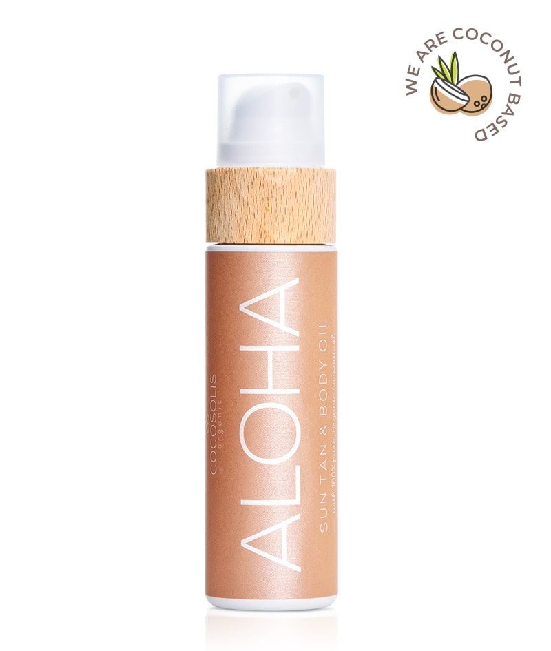 Aloha bronzujúci telový olej Bronzery