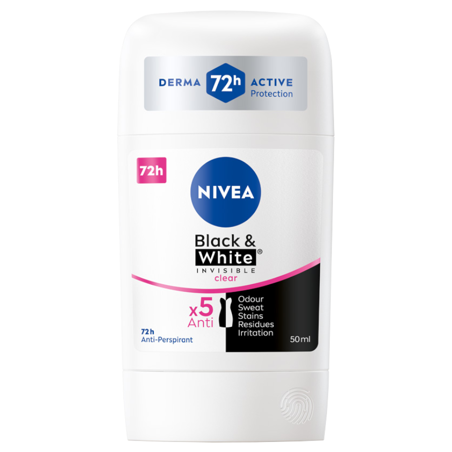 Nivea Noir et Blanc Transparent
