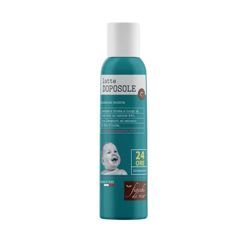 Flocons de riz Lait après-soleil en flocons de riz 140 ml Effet adoucissant