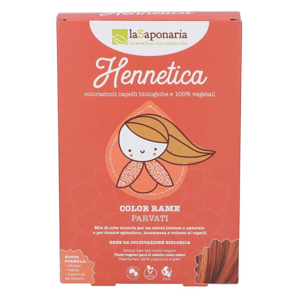 Hennetica Tinta vegetale - PARVATI - Colorazione Capelli