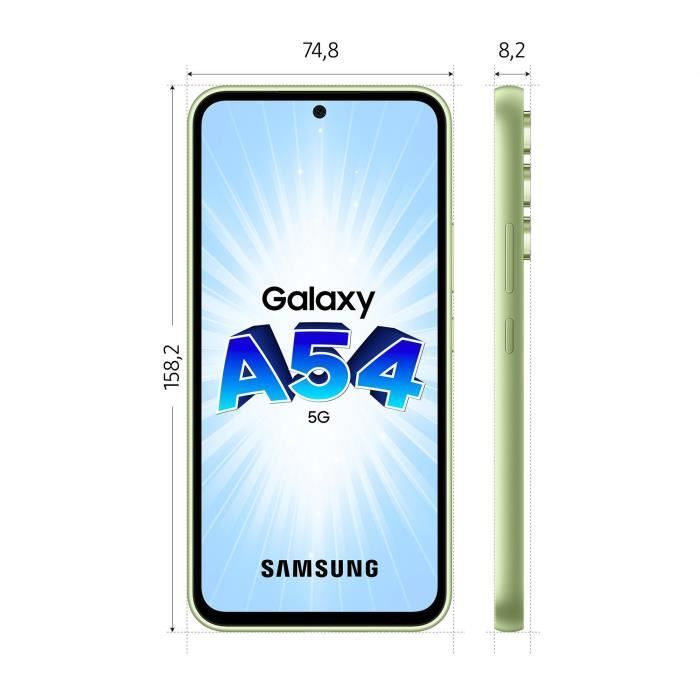 SAMSUNG Galaxy A54 5G Lima 128 GB