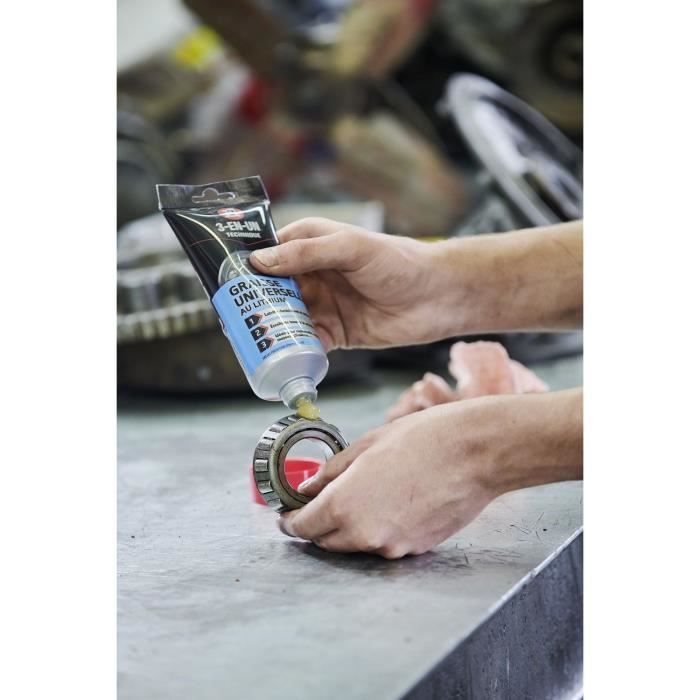 Grasa de litio universal 3 en 1 de uso técnico en tubo - 150 g