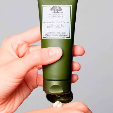 Origins Mega-Mushroom Relief & Resilience Mask Ultra beroligende maske mot rødhet 75 ml