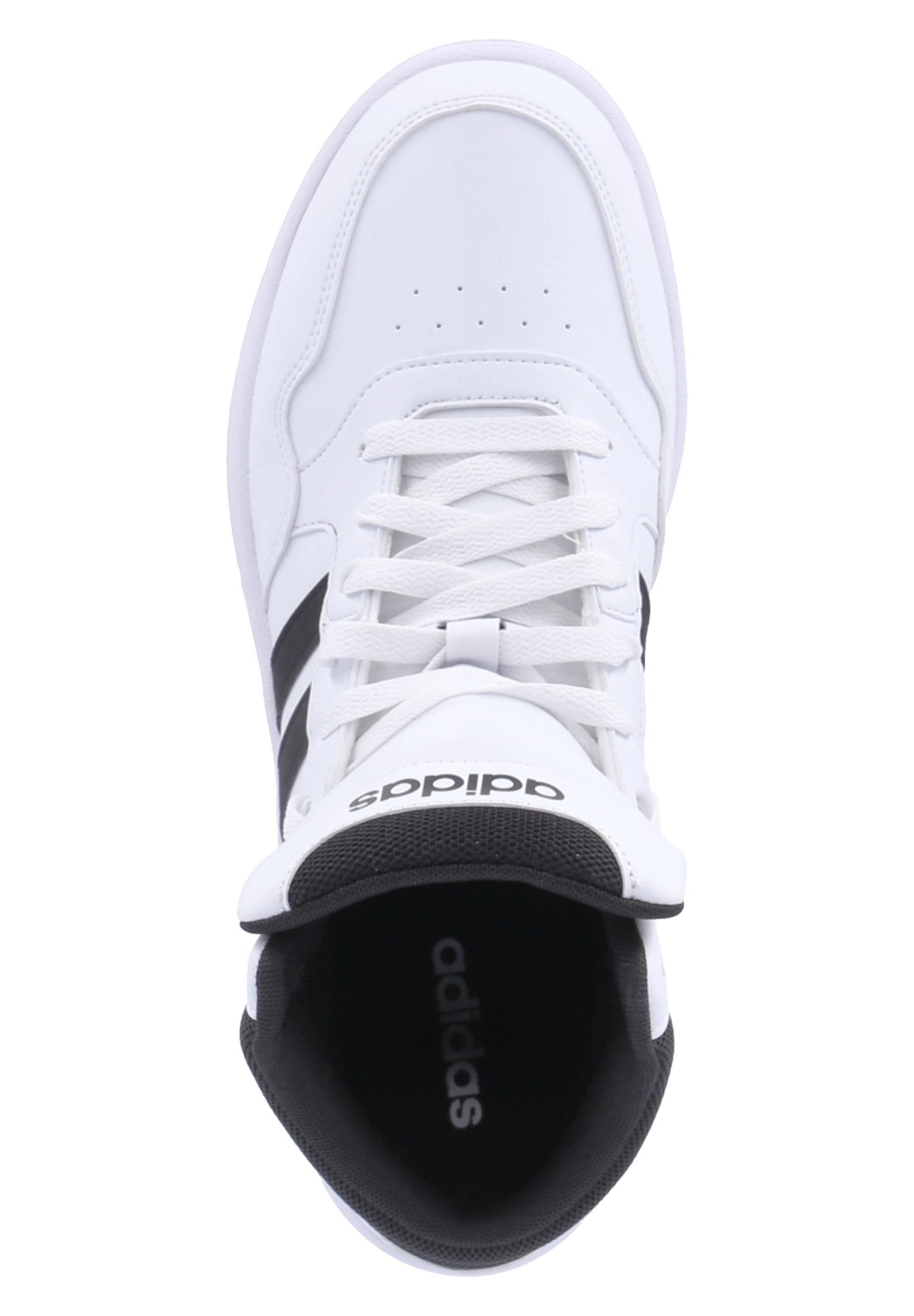 adidas Sportswear HOOPS 3.0 MID CLASSIC VINTAGE - Hoge sneakers - wit