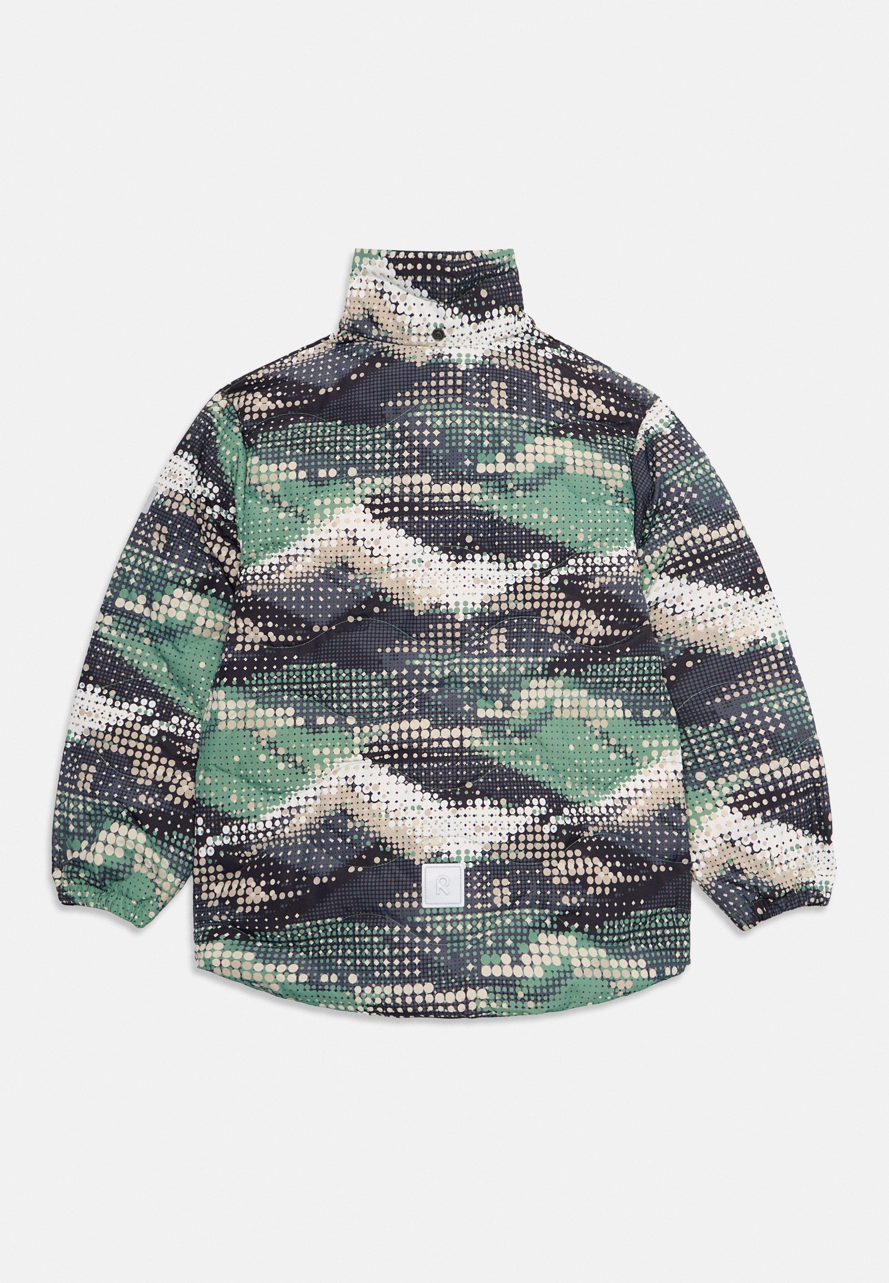 Reima BUNDA FOSSILA UNISEX - Péřová bunda - zelená hlína