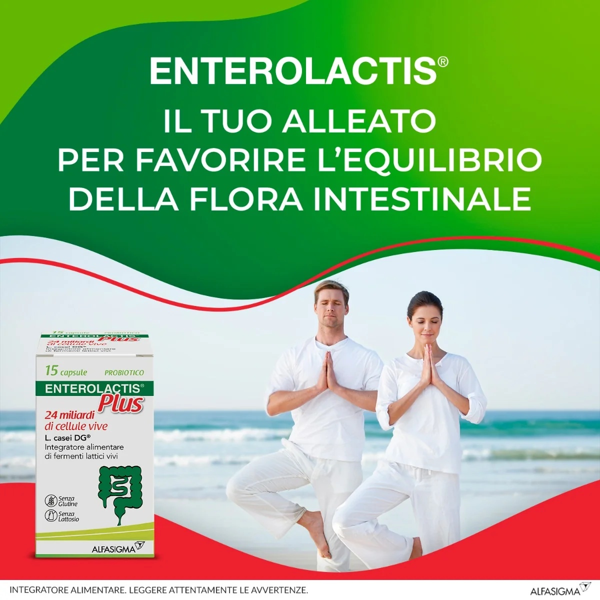 ENTEROLACTIS Enterolactis Plus 15 cápsulas Fermentos lácticos