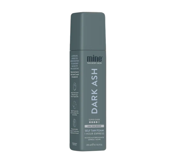TanExpert MineTan Dark Ash pianka samoopalająca 200ml