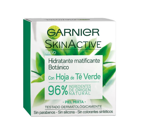 Skin Active Botanical Mattifying Day Moisturizer Grönt te | 50 ml