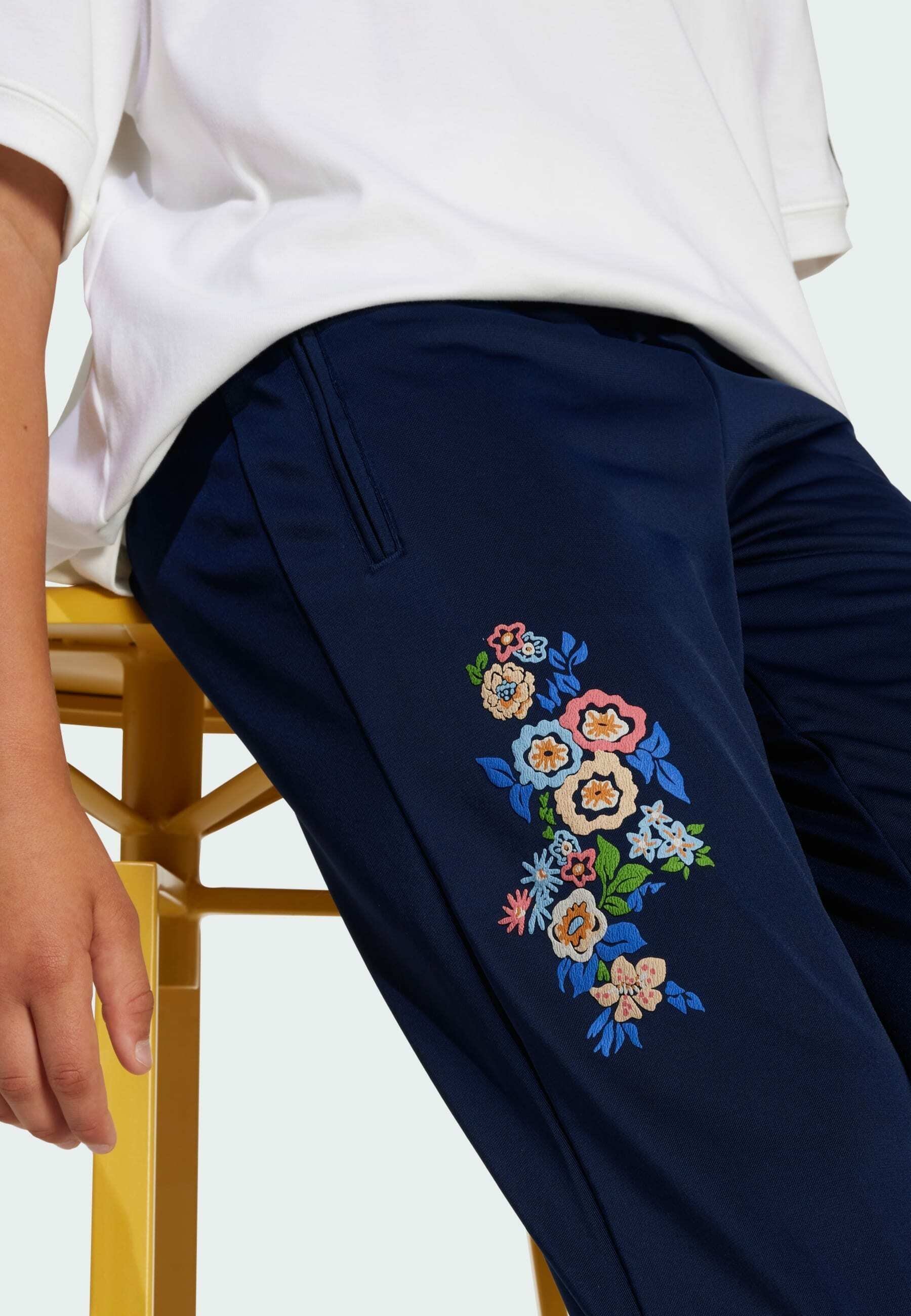 adidas Originals LIBERTY LONDON FIREBIRD TRACK KIDS - Treningsbukse - night indigo