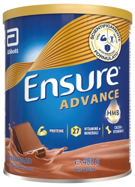 ENSURE Ensure Advance chocoladepoeder 400g eiwitsupplementpoeder voor botten en spieren