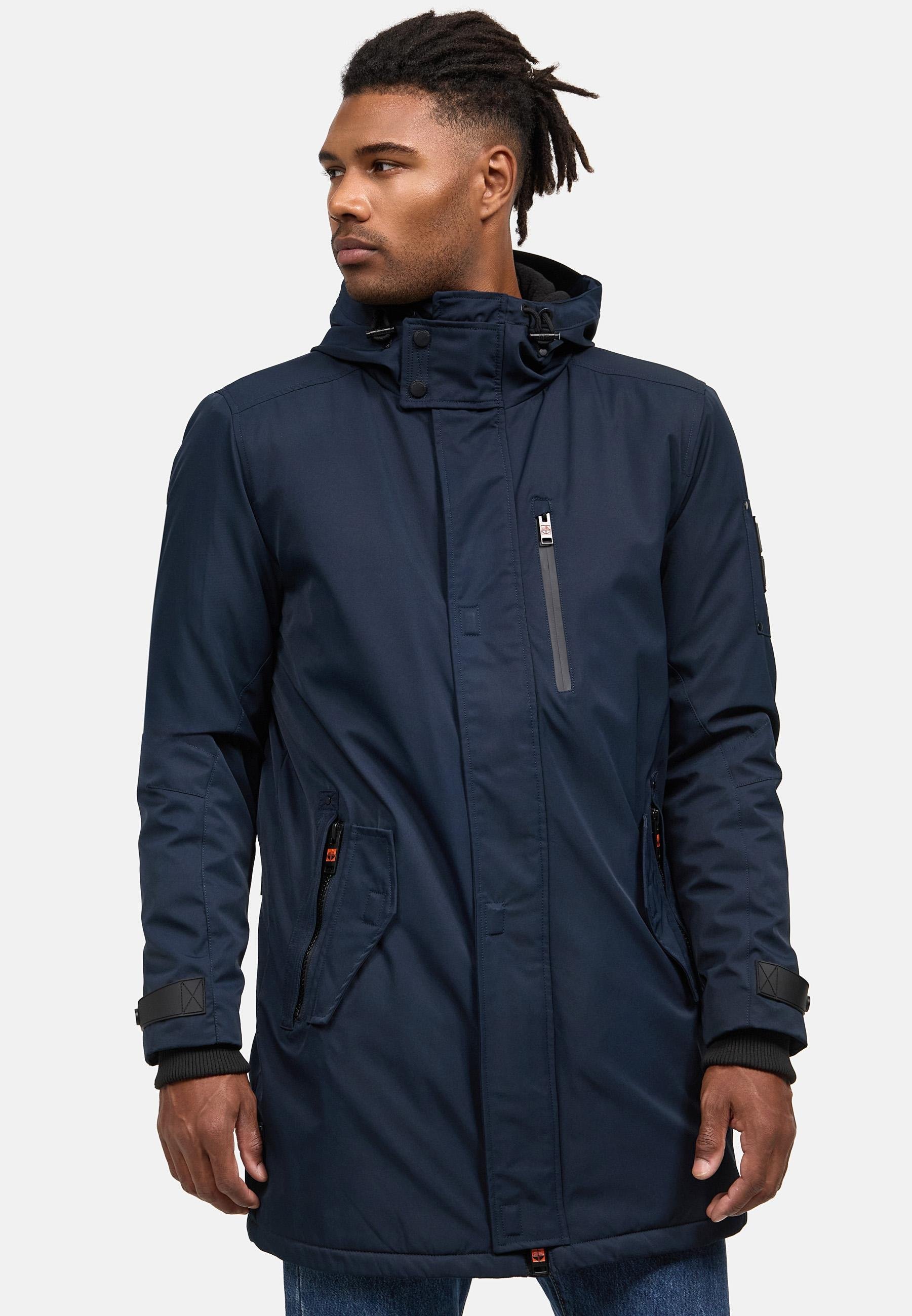 STONE HARBOUR LANZOO - Parka - blu scuro