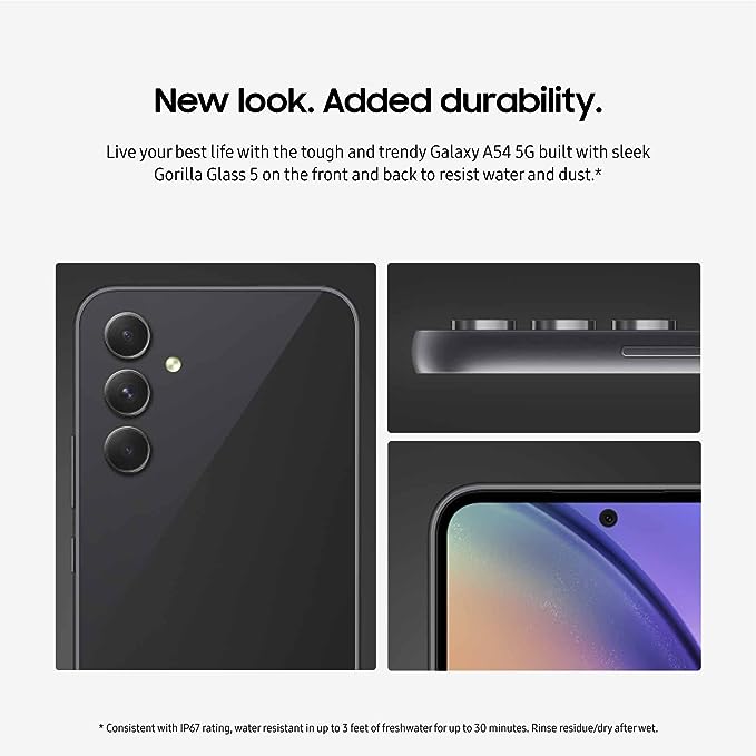 Samsung Galaxy A54 5G A-serie mobiele telefoon