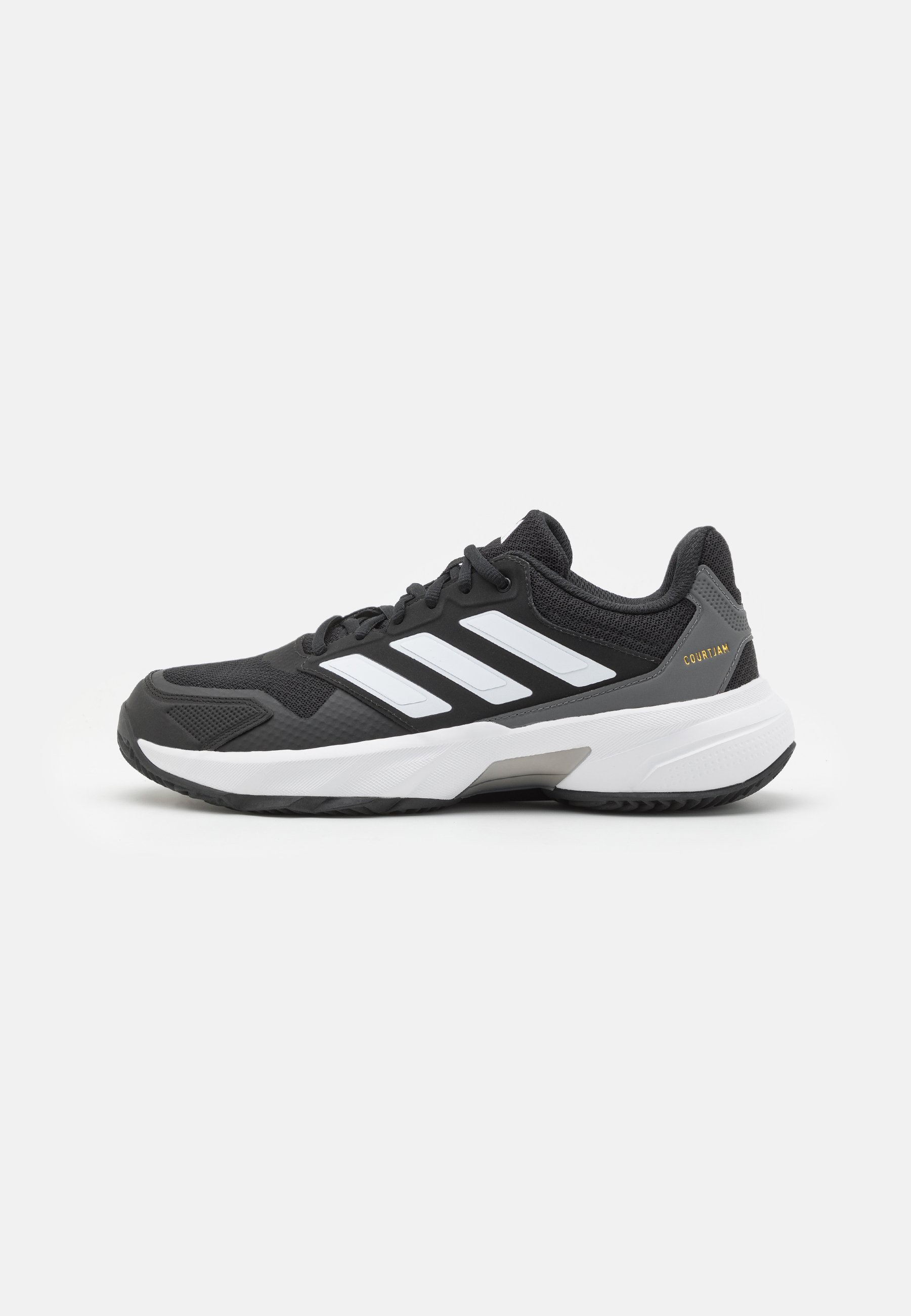adidas Performance COURTJAM CONTROL 3 CLAY - Tennisschoenen voor gravelbanen - core black/cloud white/grey four