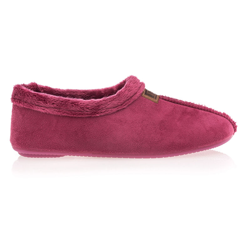 Pantuflas rosas para mujer