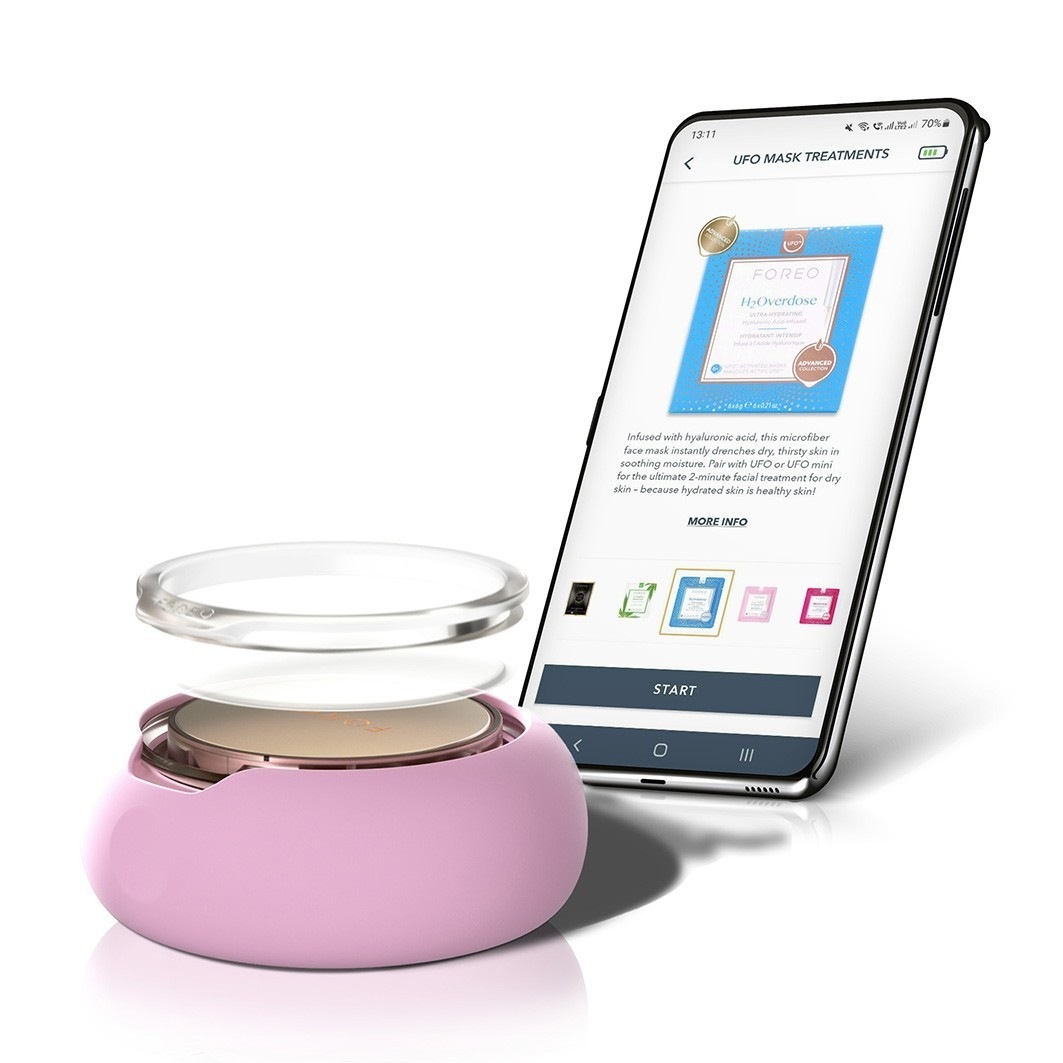FOREO drėkinamoji kaukė UFO™ UFO kaukės H2Overdose 2.0 - 6 poros