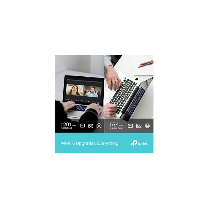 USB-adapter - TPLINK - AX1800 - WiFi 6 - WPA3 - Miniatuurontwerp