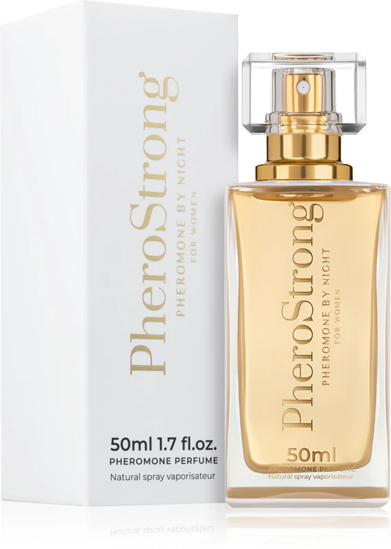 Parfum PheroStrong Pheromone by Night pre ženy s feromónmi