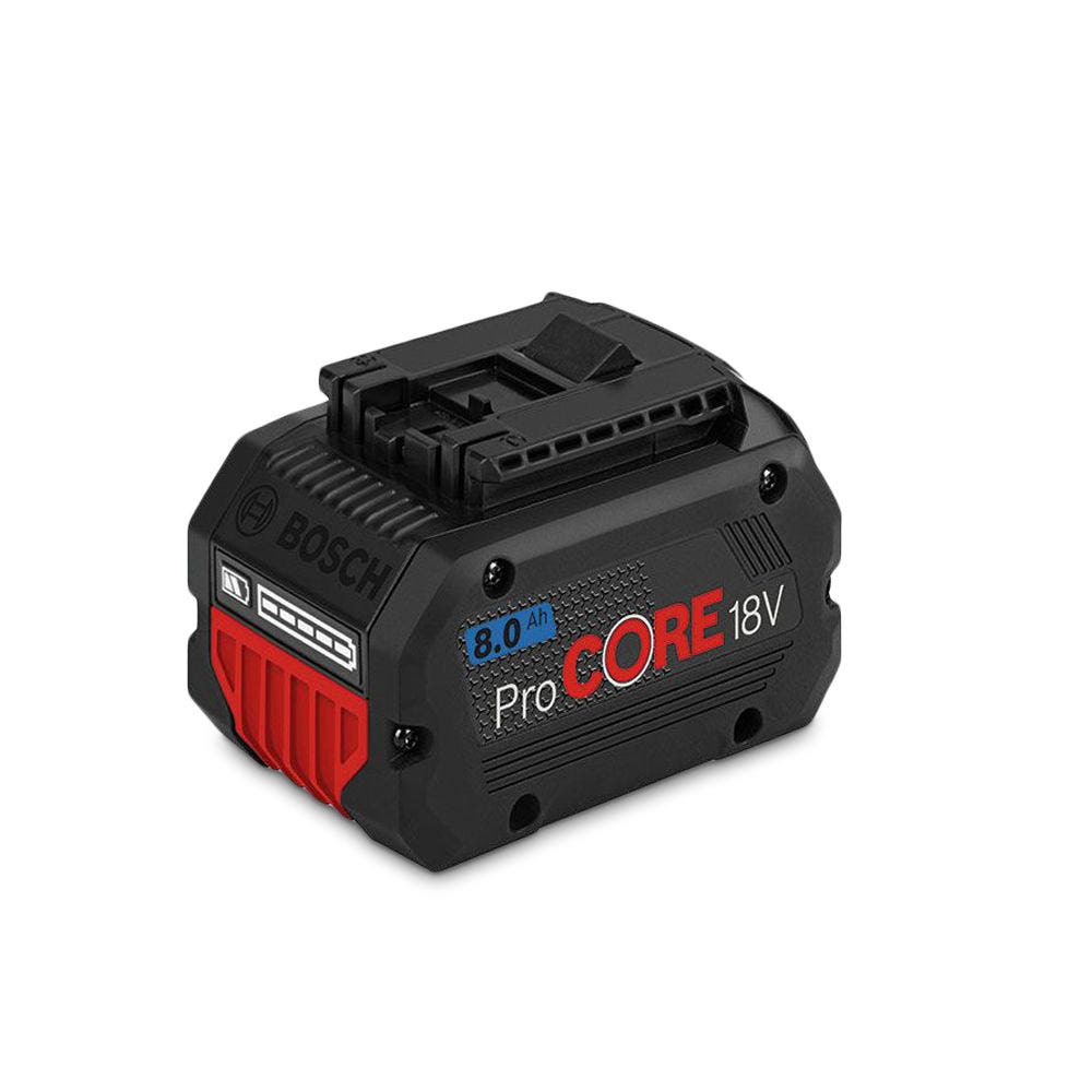 Pacote com 6 baterias sem escova BOSCH Procore 18V, 2 x 8,0 Ah, 0615990L26