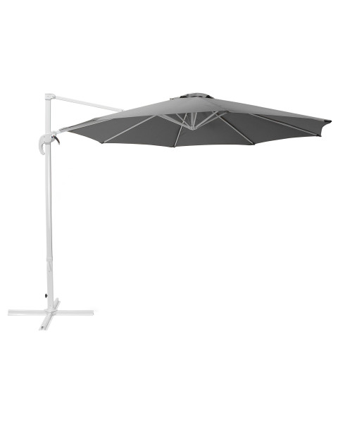 Parasol ogrodowy składany 300 cm szary