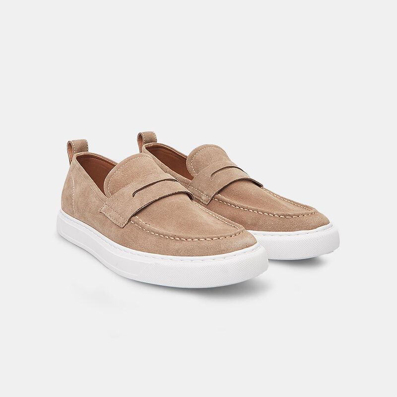 Bata Red Label herrloafers i mocka