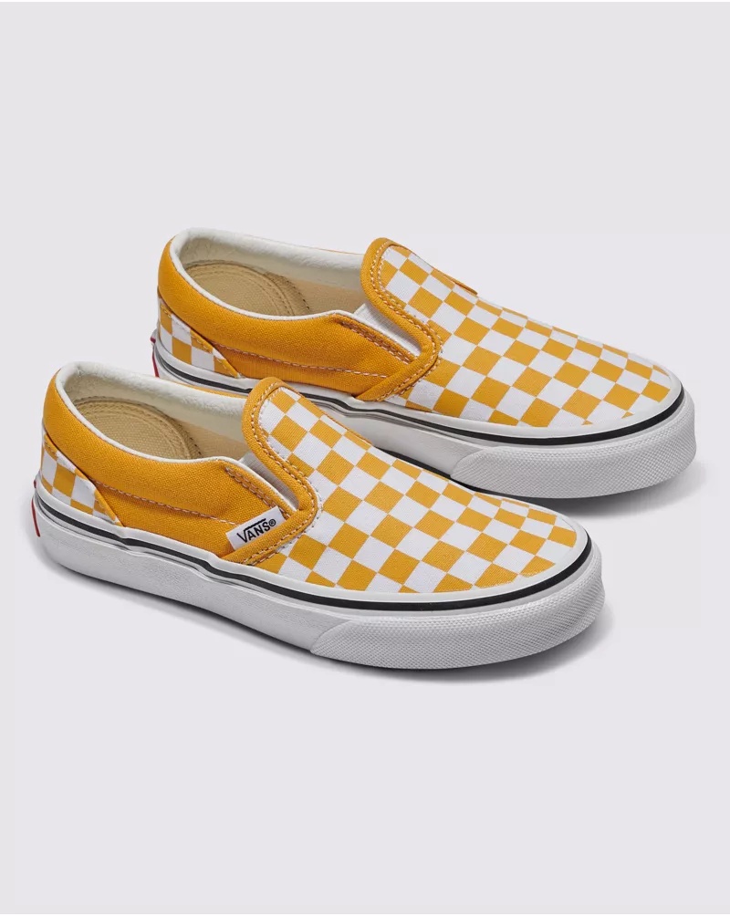 Kids Classic Slip-On Checkerboard Shoe