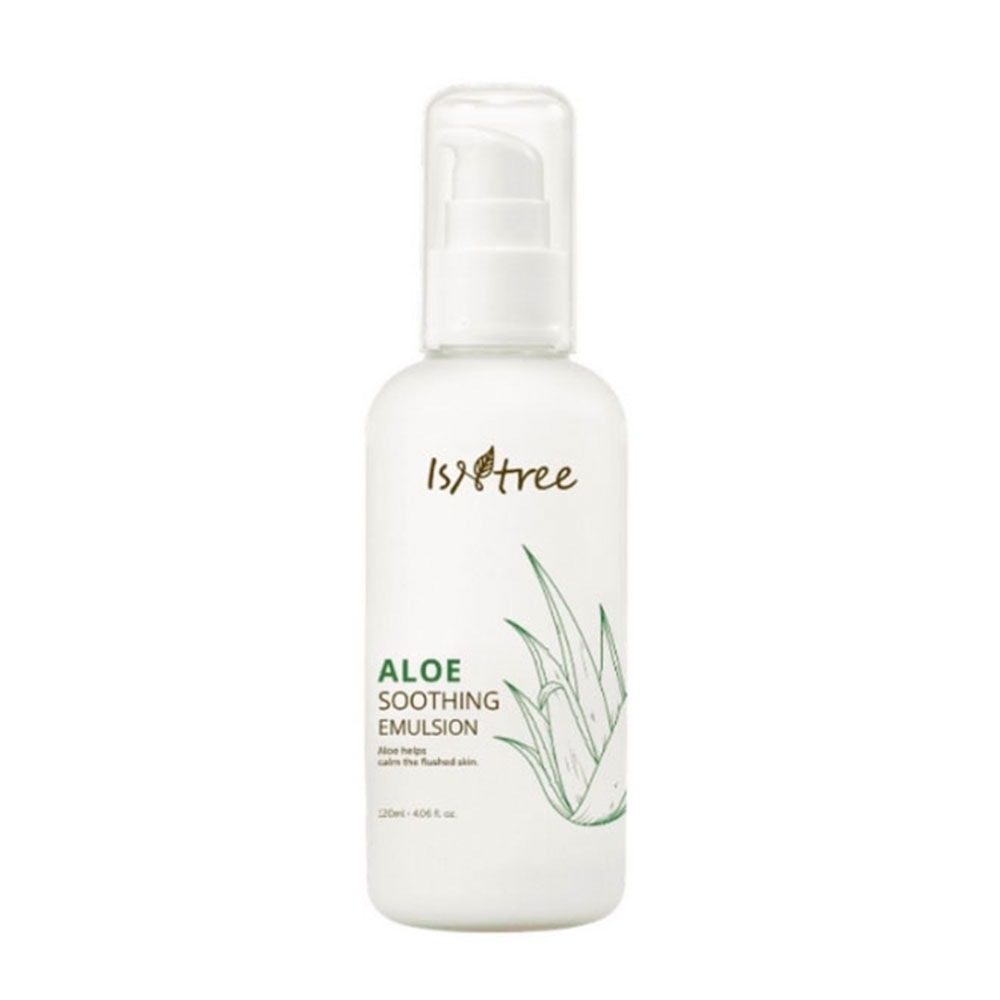 Isntree emulzija za obraz z aloe vero, pomirjujoča emulzija - 120 ml