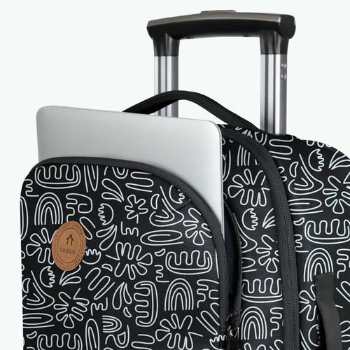 Cabaia Valise souple 2 roues XS Amiens noir