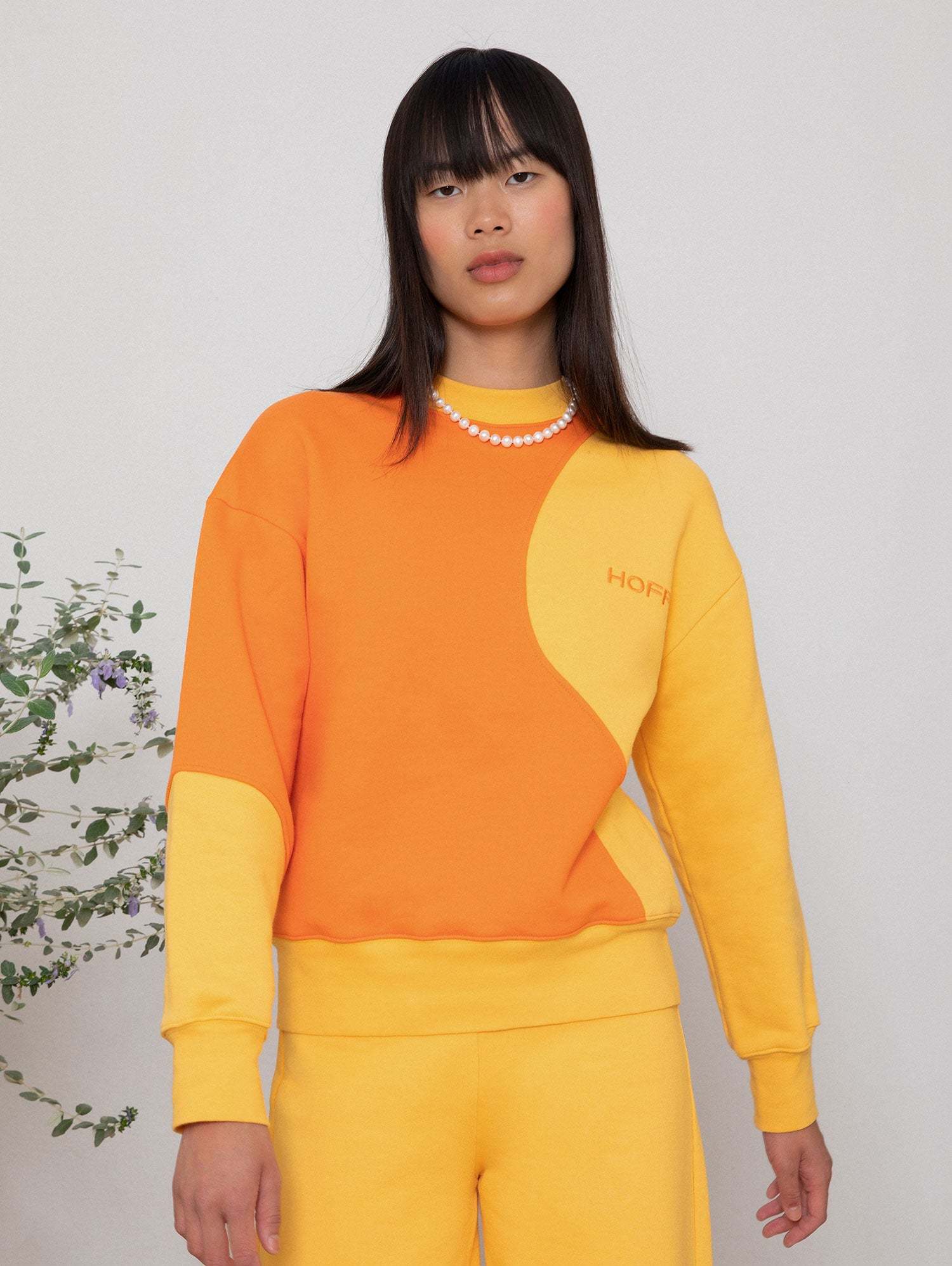 SUDADERA TULUM NARANJA