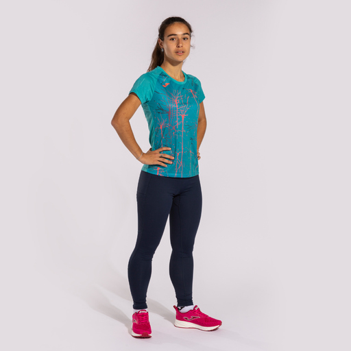  Košile Manga Corta Joma Elite Ix Turquesa