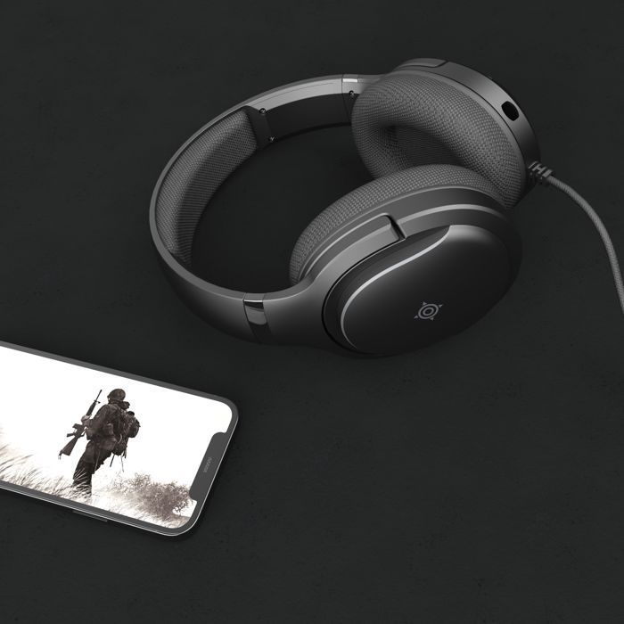 Casque gamer filaire - NOVA GAMING - Borealis - Micro amovible - LED RBG - Noir