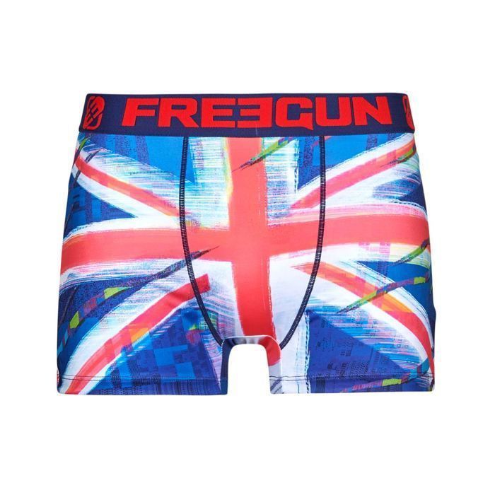 Calzoncillos bóxer Freegun para hombre - Rojo (Paquete de 5)