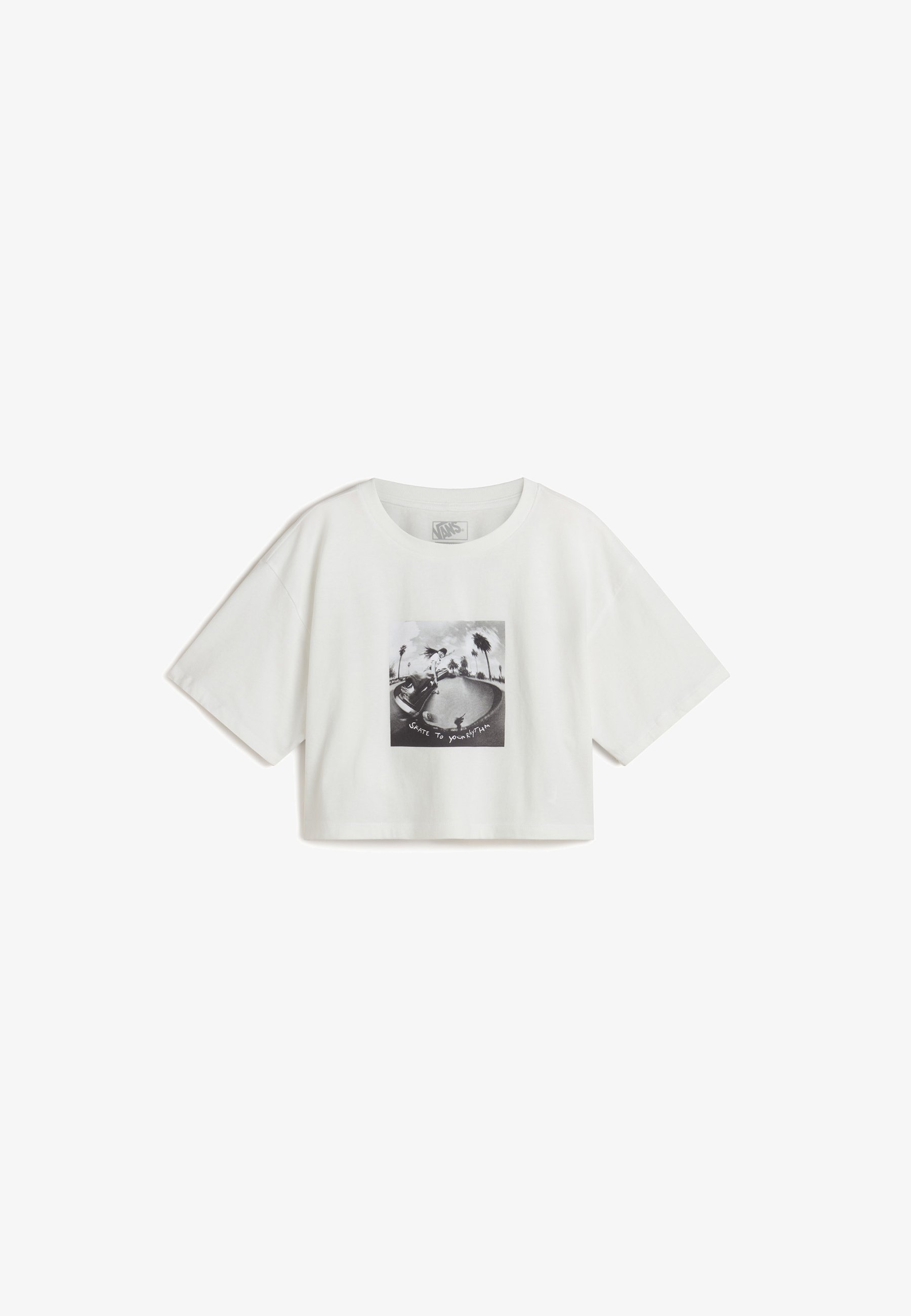 T-shirt imprimé Vans RHYTHM - blanc