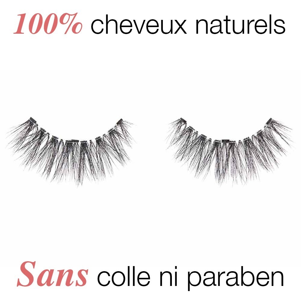 Ardell Faux-cils magnétiques simple frange Faux Mink 3D n° 858
